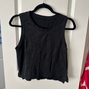 lululemon athletica Black Tank Top